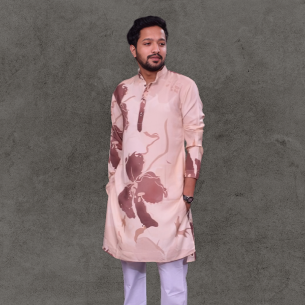 3 Kavish Mocha Kurta
