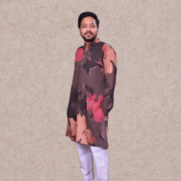 Kavish Crimson Kurta