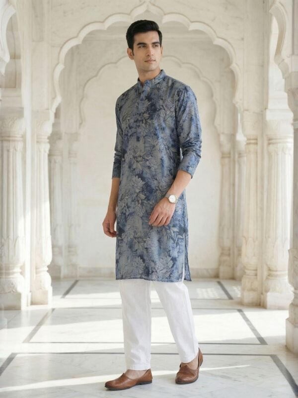 Neel Pushp Kurta