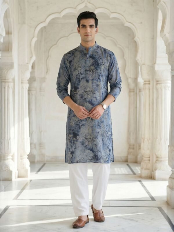 Neel Pushp Kurta