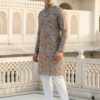 Regal Bloom Printed Kurta