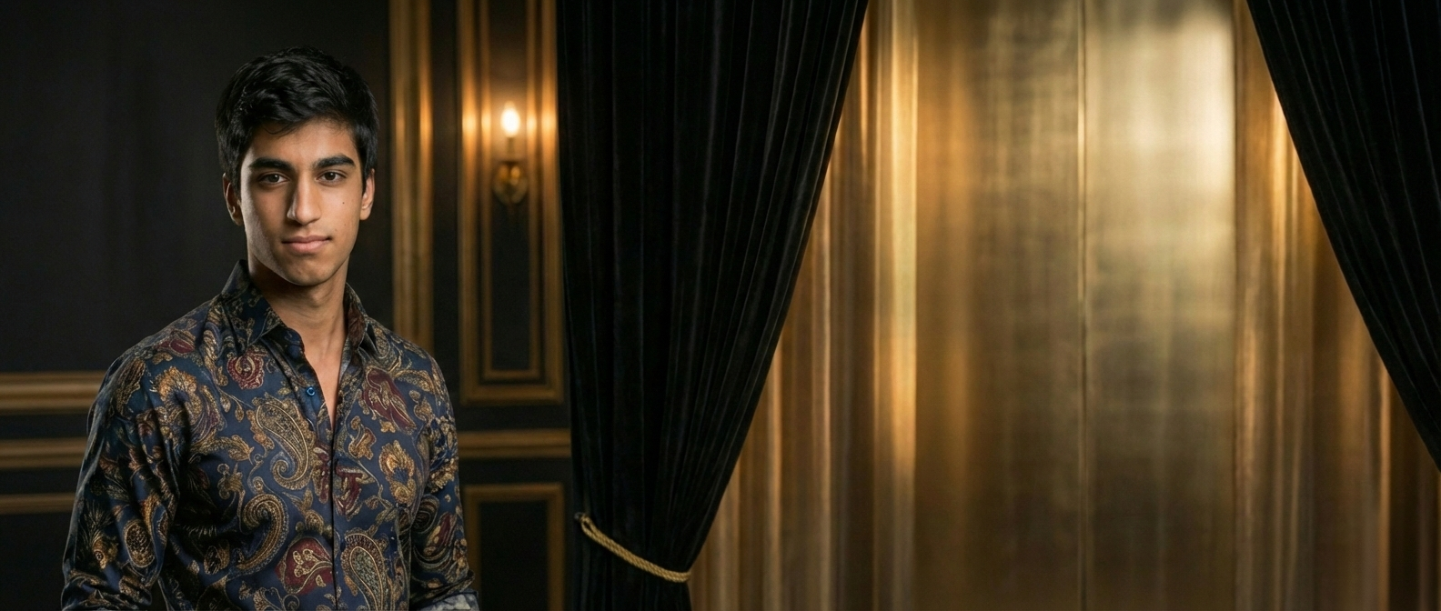 Kavish Crimson Kurta